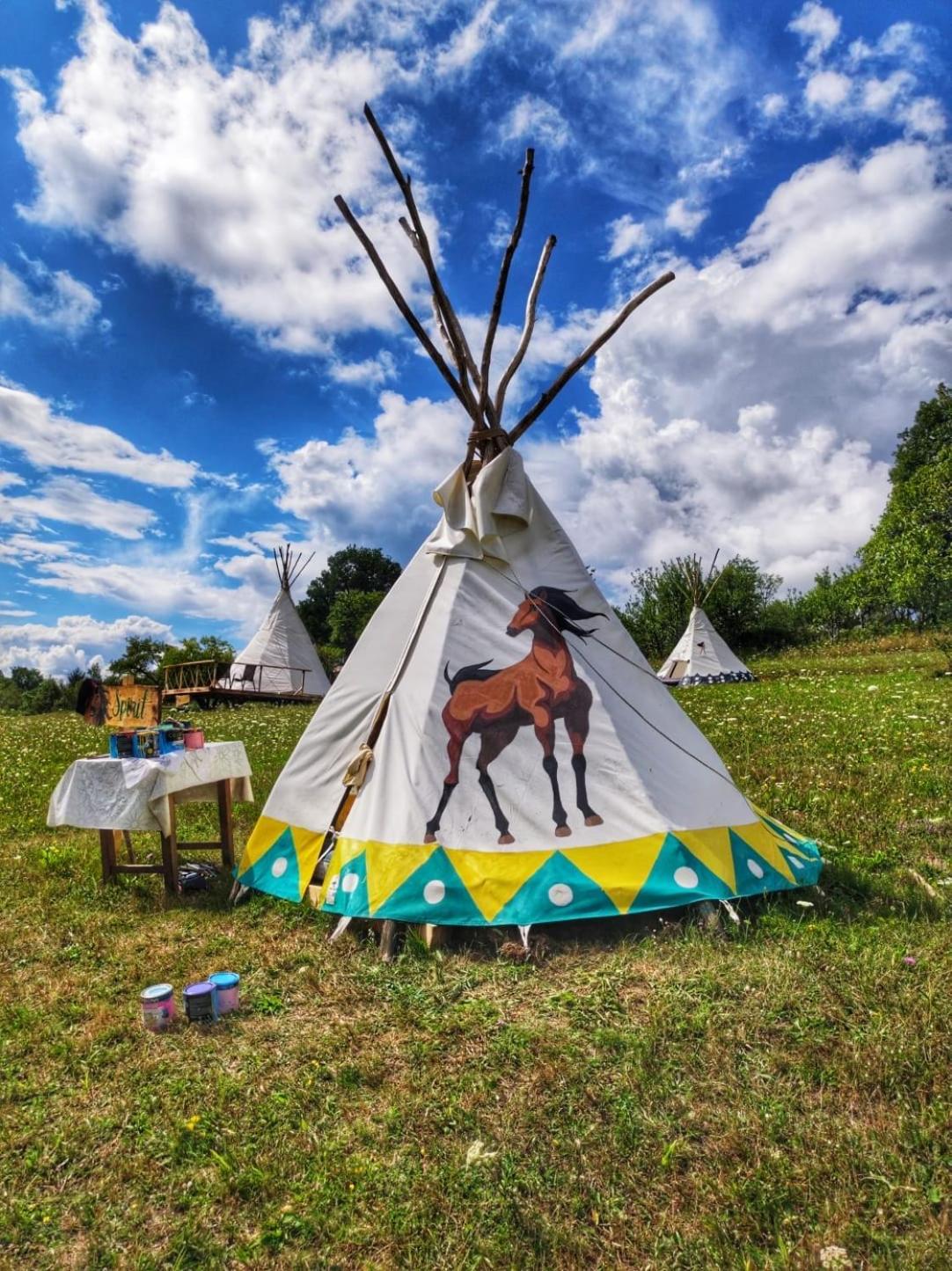 Langaland Glamping Hotel Felsőborgó Kültér fotó